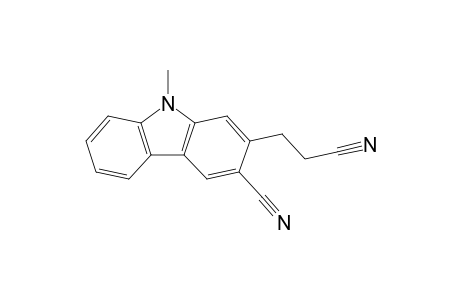 2-(2-cyanoethyl)-9-methyl-9H-carbazole-3-carbonitrile