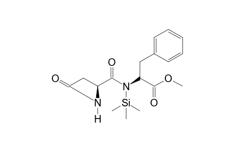 Aspartam-A (-H2O) TMS