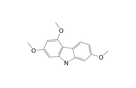 2,4,7-TRIMETHOXY-9H-CARBAZOLE
