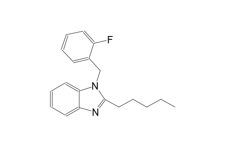 1H-benzimidazole, 1-[(2-fluorophenyl)methyl]-2-pentyl-