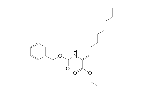 (Z)-Ethyl 2-(benzyloxycarbonylamino)dec-2-enoate
