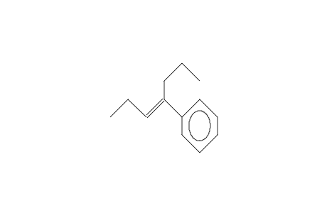 Benzene, (1-propyl-1-butenyl)-