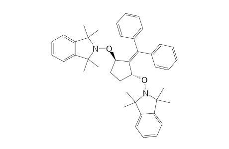 TRANS-1,3-BIS-(1',1',3',3'-TETRAMETHYL-1',3'-DIHYDROISOINDOLIN-2'-YLOXYL)-2-(DIPHENYLMETHYLIDENE)-CYClOPENTANE