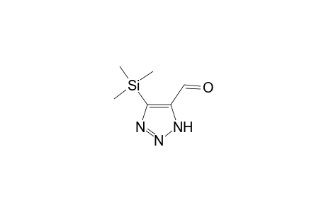 4-(Trimethylsilyl)-1H-1,2,3-triazole-5-carbaldehyde