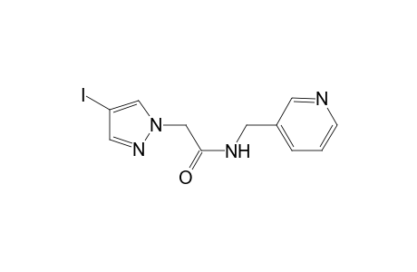 1H-Pyrazole-1-acetamide, 4-iodo-N-(3-pyridinylmethyl)-