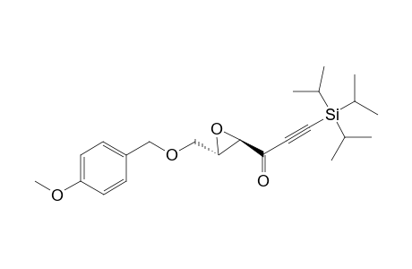 1-[(2R,3S)-3-(4-Methoxybenzyloxymethyl)oxiranyl]-3-(triisopropylsilyl)propynone