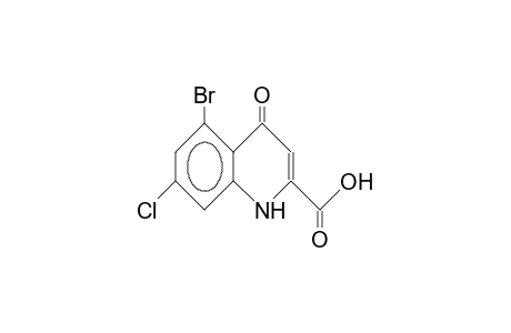 5-Bromo-7-chloro-kynurenic acid