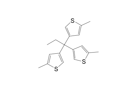 1,1,1-Tris(5-methyl-3-thienyl)propane
