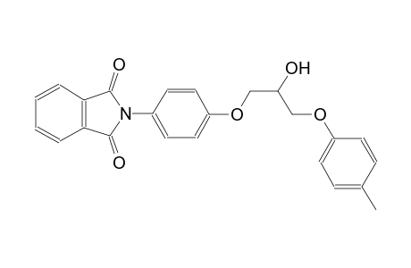 1H-isoindole-1,3(2H)-dione, 2-[4-[2-hydroxy-3-(4-methylphenoxy)propoxy]phenyl]-