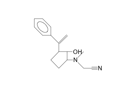 cis-2-(Methyl-cyanomethyl-amino)-1-(1-phenyl-ethenyl)-cyclopentanol