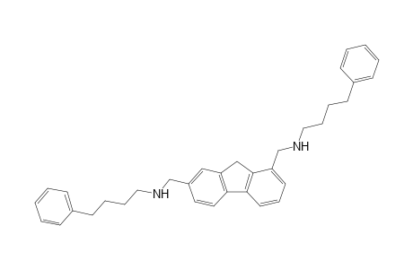 N,N'-bis(4'-Phenylbutyl)-fluorene-1,7-dimethanamine
