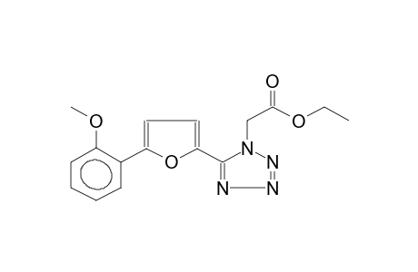 ETHYL 5-[5-(2-METHOXYPHENYL)-2-FURYL]-1-TETRAZOLYLACETATE