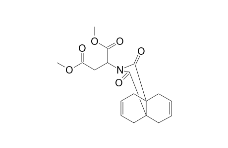 Butanedioic acid, (1,4,5,8-tetrahydro-9,11-dioxo-4a,8a-(methaniminomethano)naphthalen-1 0-yl)-, dimethyl ester, (S)-