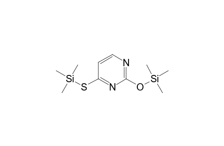 Pyrimidine, 2-(trimethylsiloxy)-4-[(trimethylsilyl)thio]-