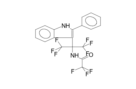2-PHENYL-3-(ALPHA-TRIFLUOROACETYLAMIDOHEXAFLUOROISOPROPYL)INDOLE