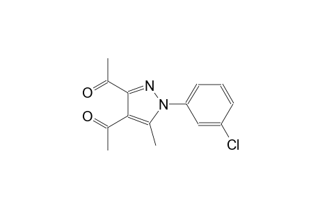 1,1'-(1-(3-chlorophenyl)-5-methyl-1H-pyrazole-3,4-diyl)diethanone