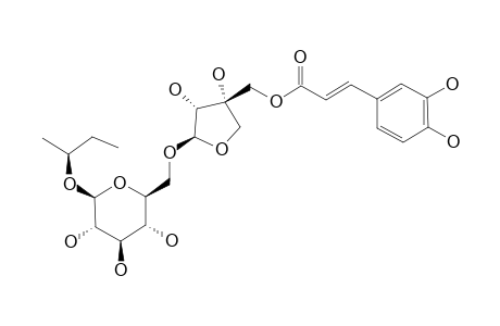 DRACUNCULIFOSIDE-F;2-[(5-O-(E)-CAFFEOYL)-BETA-D-APIOFURANOSYL-(1->6)-BETA-D-GLUCOPYRANOSYL]-OXY-BUTANE
