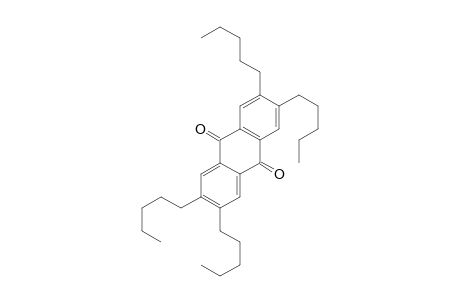 2,3,6,7-tetra-n-pentyl-9,10-anthraquinone