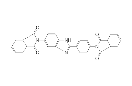 1H-isoindole-1,3(2H)-dione, 2-[2-[4-(1,3,3a,4,7,7a-hexahydro-1,3-dioxo-2H-isoindol-2-yl)phenyl]-1H-benzimidazol-5-yl]-3a,4,7,7a-tetrahydro-
