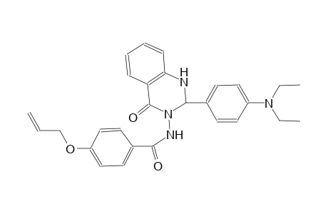 4-(allyloxy)-N-(2-[4-(diethylamino)phenyl]-4-oxo-1,4-dihydro-3(2H)-quinazolinyl)benzamide