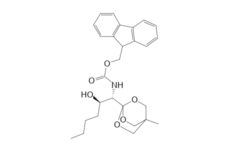 9H-fluoren-9-ylmethyl N-[(1S,2R)-1-(1-methyl-3,5,8-trioxabicyclo[2.2.2]octan-4-yl)-2-oxidanyl-hexyl]carbamate