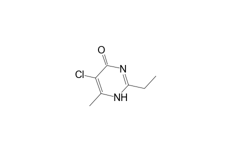 4(3H)-Pyrimidinone, 5-chloro-2-ethyl-6-methyl-