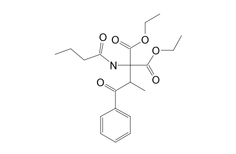 DIETHYL-2-(1-METHYL-2-PHENYL-2-OXOETHYL)-BUTYRAMIDO-MALONATE
