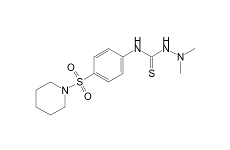 1,1-dimethyl-4-[p-(piperidinosulfonyl)phenyl]-3-thiosemicarbazide