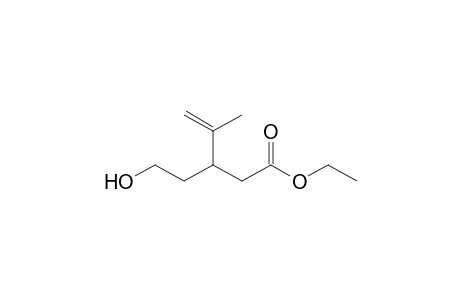 3-(2-hydroxyethyl)-4-methyl-4-pentenoic acid ethyl ester
