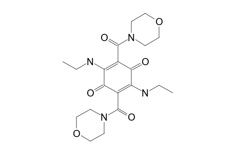 2,5-DIETHYLAMINO-3,6-DIOXO-1,4-CYCLOHEXADIEN-1,4-DICARBOXYLIC-ACID-BIS-(4'-MORPHOLINYL)-AMIDE