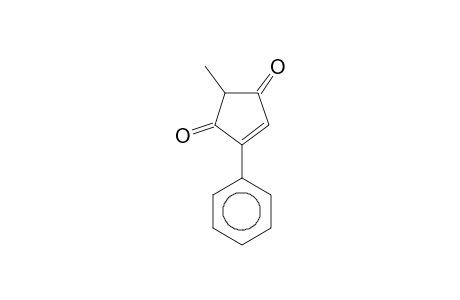 2-Methyl-4-phenyl-4-cyclopentene-1,3-dione