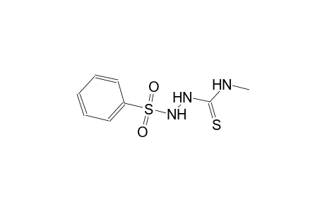 N-methyl-2-(phenylsulfonyl)hydrazinecarbothioamide