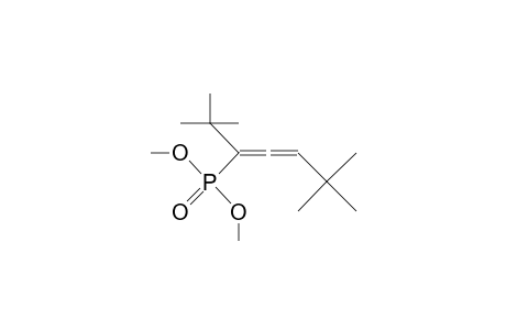 1,3-trans-Di-tert-butyl-allenyl-phosphonic acid, dimethyl ester