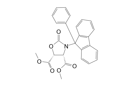 (4R,5S)-4,5-Bis(methoxycarbonyl)-1-(9'-phenylfluoren-9'-yl)oxazolidin-2-one
