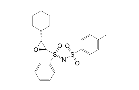 N-[[(2R,3R)-3-cyclohexyloxiran-2-yl]-keto-phenyl-persulfuranylidene]-4-methyl-benzenesulfonamide