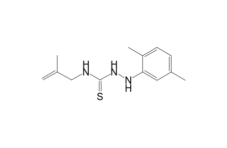 2-(2,5-dimethylphenyl)-N-(2-methylallyl)hydrazinecarbothioamide