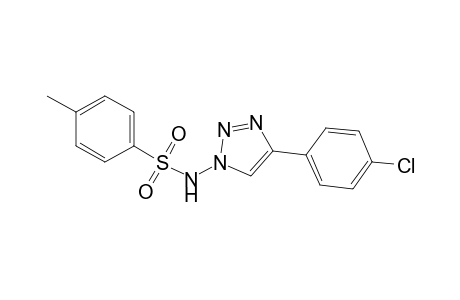 N-[4-(4-chlorophenyl)-1,2,3-triazol-1-yl]-4-methyl-benzenesulfonamide
