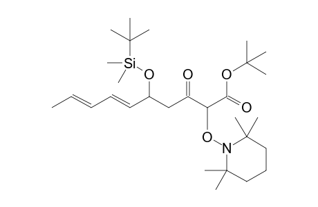 (6E,8E)-5-[tert-butyl(dimethyl)silyl]oxy-3-keto-2-(2,2,6,6-tetramethylpiperidino)oxy-deca-6,8-dienoic acid tert-butyl ester