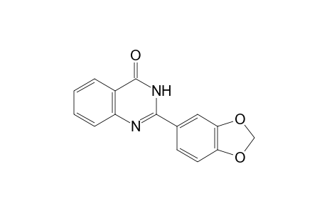 2-(3,4-methylenedioxyphenyl)-4(3H)-quinazolinone