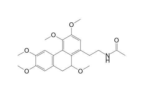 N-[2-(3,4,6,7,10-Pentamethoxy-9,10-dihydro-1-phenanthryl)ethyl]acetamide