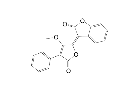 2(3H)-Benzofuranone, 3-(3-methoxy-5-oxo-4-phenyl-2(5H)-furylidene)-