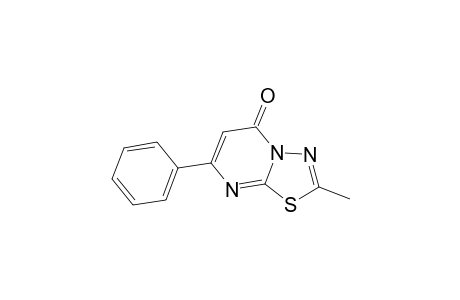 2-Methyl-7-phenyl-[1,3,4]thiadiazolo[3,2-a]pyrimidin-5-one
