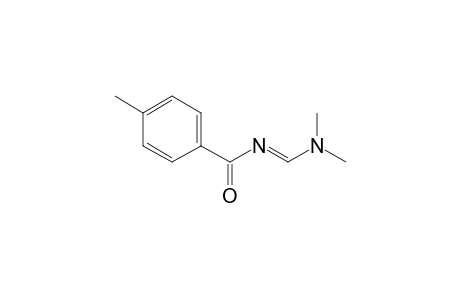 Benzamide, N-[(dimethylamino)methylene]-4-methyl-, (E)-