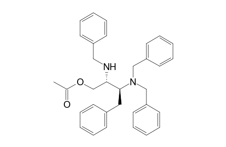 (2R,3S)-2-Benzylamino-3-(dibenzylamino)-4-phenylbutyl acetate