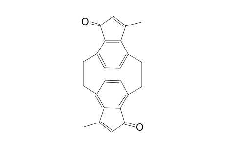 anti-19,23-Dimethyl[2.2]indenonophane-17,21-dione