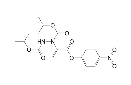 di-tert-Butyl N-[3-oxo-3-(4-nitrophenoxy)prop-2-en-2-yl]azodicarboxylate