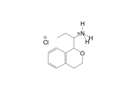 1H-2-benzopyran-1-methanaminium, alpha-ethyl-3,4-dihydro-, chloride