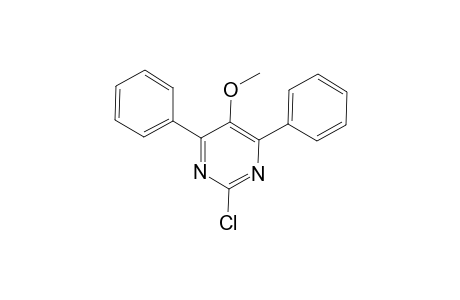 2-Chloro-5-methoxy-4,6-diphenylpyrimidine