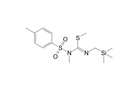 N-Trimethylsilylmethyl-N'-(p-toluenesulfonyl)-N',S-dimethylisothiourea