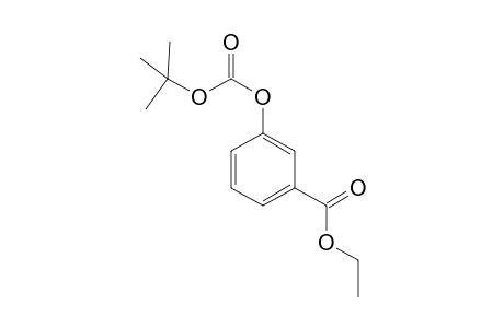 3-Tert-butoxycarbonyloxy-benzoic acid ethyl ester